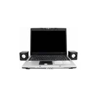 Enceintes Stéréo Cube 2.0 LEGGIERO EP111 pour PC 2x3W Noir