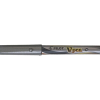 Stylo Plume V-Pen SILVER Jetable Plume moyenne Vert - Pilot