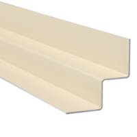 Profilé d'angle intérieur alu blanc arctique - Gedimat - JAMES HARDIE