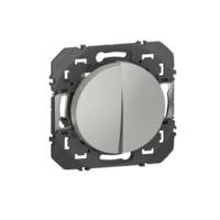 Double va et vient DOOXIE blanc 10AX 250V - Gedimat - LEGRAND