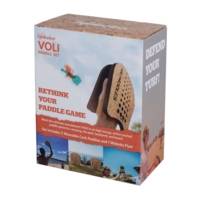 VOLI - Set de 2 Raquettes et Volant de Paddle pour Intérieur & Extérieur