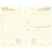 Mini Jour par page - multilingue - 2025