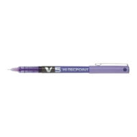 Stylo roller Hi-Tecpoint V5 Encre liquide Pte Fine Violet