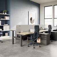 Fauteuil COSM haut dossier nightfall Herman MILLER avec accoudoirs Leaf (feuille)