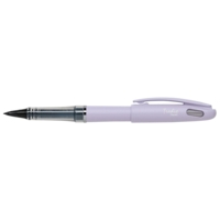 Feutre Plume Tradio TRJ97 encre Noire Corps pastel Crocus - Pentel