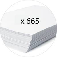 Classeur à levier PVC Premium dos de 70mm blanc