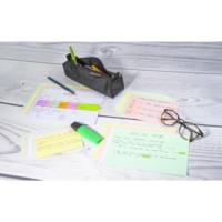 Etui de 100 fiches - bristol ligné non perforé 100x150mm - Couleurs assorties