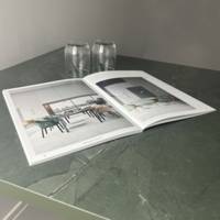 Plateau de table 90x90cm Marbre Jade - RestooTab