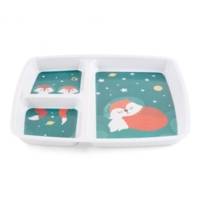 Plateau Baby à 3 compartiments et 5 décors