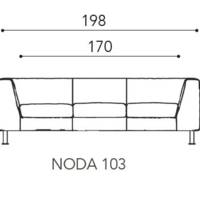 Canapé NODA 3 places – ArtProg