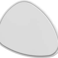 Patère galet blanc pour sèche - Gedimat