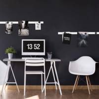 Bande métallique souple MAULstandard 50 x 5 cm Blanc