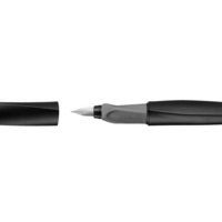Stylo plume Twist noir/gris Plume M - Pelikan
