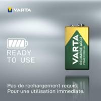 Pile rechargeable NiMH 9v 200 mAh