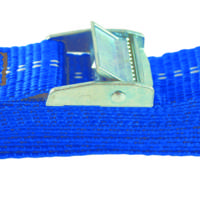 Sangle polypropylène avec came à griffes bleue larg.25mm - Gedimat - CHAPUIS