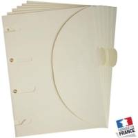 Pack 6 chemises Coloris Naturel - Smartfolder