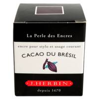 Encre traditionnelle à stylo en flacon "D" 30ml Cacao du brésil - HERBIN
