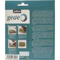 GÉDÉO Kit d'effet Mélange 3D Miroir Doré, 20 ml + 3 feuilles à dorer - PÉBÉO