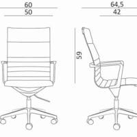 Fauteuil SAPHIR haut dossier – ArtProg