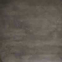 Mange-debout pied blanc 60x60cm ardoise metallisée - intérieur - RestooTab