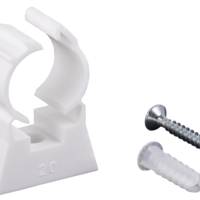 Collier simple pour tube nu ø20 mm - Gedimat - NOYON ET THIEBAULT