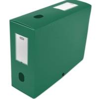 Boite Classement Polypropylène Memphis à Plat - Dos 100mm - 240x320mm - Vert