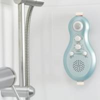 Lot de 6 Powerstrips pastilles adhésives LARGE WATERPROOF, blanc