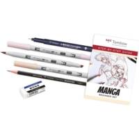 Kit de démarrage Manga 7 Pièces Marqueur Alcool ABT PRO Avec instructions