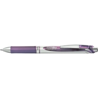Stylo Roller encre gel rétractable ENERGEL BL77 Pointe 0,7 mm lilas - Pentel