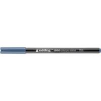 Feutre de Coloriage moyen 1300 bleu-gris 2 mm - EDDING