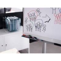 Pochette de 4 marqueurs effaçables à sec pointe ogive Assortis e-660 4304000