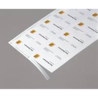 Etui 600 Cartes de Visite Imprimables et Prédécoupées 8,5 X 5,5 cm 200g Blanc - SIGEL