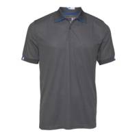 Polo de travail homme BEVEN gris/bleu - Gedimat - NORTH WAYS