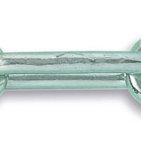 Chaîne soudée maille longue acier zingué D4,5mm charge de travail 125kg - Gedimat - CHAPUIS