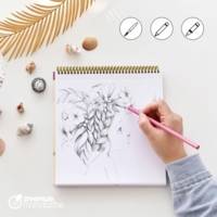 Carnet de coloriage Wild 5 - Bleu - AVENUE MANDARINE