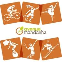 Pochette de 6 Pochoirs Enfants 15x15cm Tennis Football Cyclisme Surf Danse Ski - AVENUE MANDARINE
