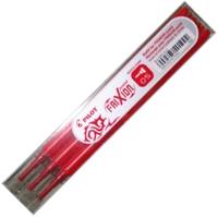 Pochette de 3 recharges roller FriXion Point pointe aiguille fine (0,5mm) Rouge