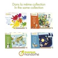 Puzzle éducatif, Planisphère - 76 Pièces