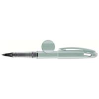 Feutre plume Tradio,corps pailleté Vert, encre Noire - PENTEL
