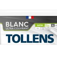 Peinture murs et plafonds monocouche satin blanc - Gedimat - TOLLENS