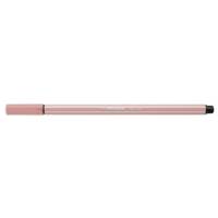 Stylo feutre Pen 68 Pointe Moyenne 1mm Rose poudré Blush