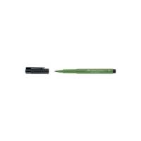 Feutre Pitt Artist Pen Brush vert permanent olive - FABER-CASTELL