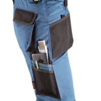 Pantalon de travail SLICK bleu pétrole/noir - Gedimat