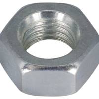 Ecrou hexagonal en acier zingué Ø16 mm - Gedimat - NORAIL