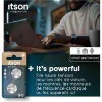 Pack 2 CR2016 Piles bouton Lithium Idéale clés de voiture, montres