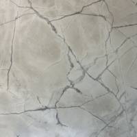 Plateau de table Ø120cm Marbre Venato & laiton - RestooTab