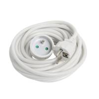 Prolongateur 2P+T 16A 3g1,5mm² HO5VV-F blanc - Gedimat - DEBFLEX