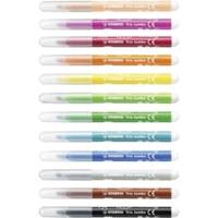 Etui Carton x 12 Feutres de Coloriage Trio Jumbo Pointe Extra-large