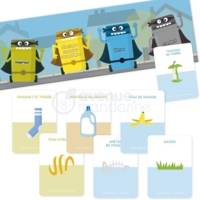 Jeu de plateau Team Ecolo - 3 Jeux sur le Thème Ecologie