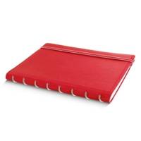 Carnet de notes "Notebook Classic Vif" rechargeable format A5, Rouge